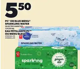 Independent City Market PC OR BLUE MENU SPARKLING WATER offer
