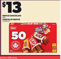 Independent City Market NESTLÉ CHOCOLATE, 50'S offer