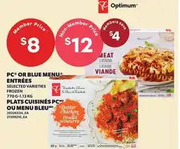 Independent City Market PC OR BLUE MENU ENTRÉES, 770 G-1.13 KG offer