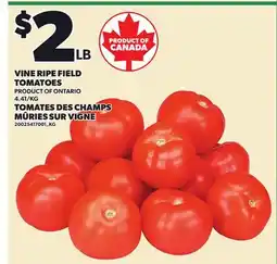 Independent City Market VINE RIPE FIELD TOMATOES offer