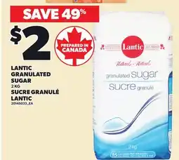 Independent City Market LANTIC GRANULATED SUGAR offer