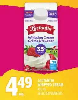 Metro LACTANTIA WHIPPED CREAM offer