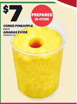 Independent City Market CORED PINEAPPLE offer