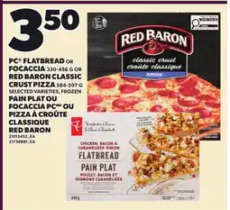 Independent City Market PC FLATBREAD OR FOCACCIA 330-456 G OR RED BARON CLASSIC CRUST PIZZA 584-597 G offer