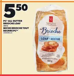Independent City Market PC ALL-BUTTER BRIOCHE LOAF offer