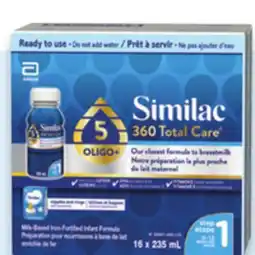 Walmart Similac 360 Total Care step 1 offer