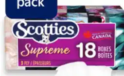 Walmart Scotties 3-ply facial tissue offer