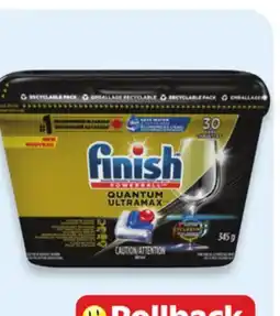 Walmart Finish dishwasher tabs 30s - 45s or Jet-Dry rinse aid offer