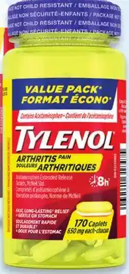 Walmart Tylenol Arthritis pain relief offer