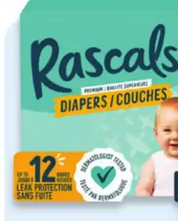 Walmart Rascals premium superpack diapers offer