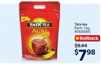 Walmart Tata tea offer