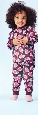 Walmart Toddlers' 2-piece velour sleep sets offer