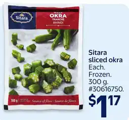 Walmart Sitara sliced okra offer