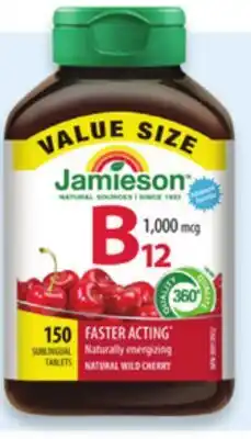 Walmart Jamieson value size vitamin B12 offer