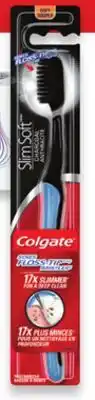 Walmart Colgate SlimSoft charcoal or kids' Smiles toothbrushes offer