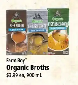 Farm Boy Farm Boy Organic Broths offer