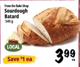 Farm Boy From the Bake Shop Sourdough Batard offer