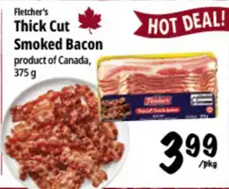 Farm Boy Fletcher's Thick Cut Smoked Bacon offer