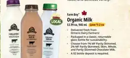 Farm Boy Farm Boy Organic Milk offer