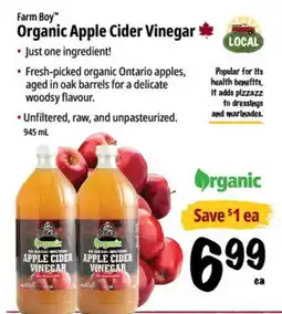 Farm Boy Farm Boy Organic Apple Cider Vinegar offer