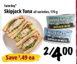 Farm Boy Farm Boy Skipjack Tuna offer