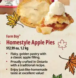 Farm Boy Farm Boy Homestyle Apple Pies offer