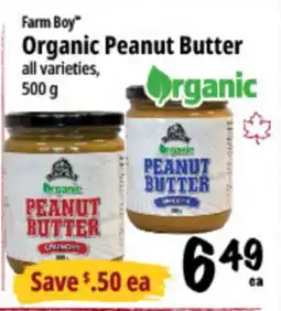 Farm Boy Farm Boy Organic Peanut Butter offer