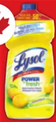 Food Basics LYSOL CLEANER offer