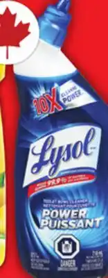 Food Basics LYSOL CLEANER offer