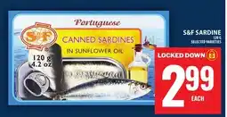 Food Basics S&F SARDINE offer
