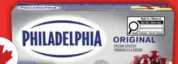 Food Basics KRAFT CHEEZ WHIZ SPREAD OR PHILADELPHIA CREAM CHEESE offer