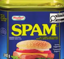 Food Basics HORMEL SPAM, HEREFORD CORNED BEEF OR KLIK LUNCHEON MEAT offer