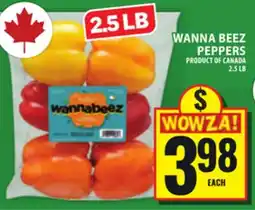 Food Basics WANNA BEEZ PEPPERS offer