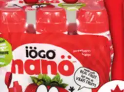 Food Basics IÖGO NANO DRINKABLE YOGURT, GRAB AND GO YOGURT OR BUBBLES YOGURT offer