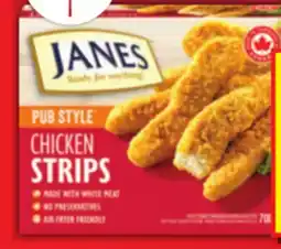 Food Basics JANES PUB STYLE FULLY COOKED BREADED CHICKEN offer