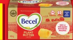 Food Basics BECEL PLANT BASED BUTTER 454 G BUTTER STICKS offer