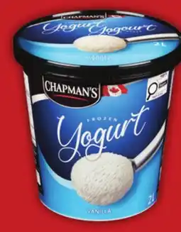Food Basics CHAPMAN'S FROZEN YOGURT offer