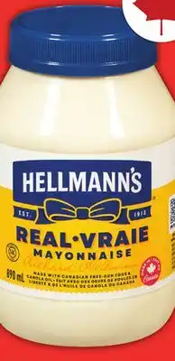Food Basics HELLMANN'S MAYONNAISE offer