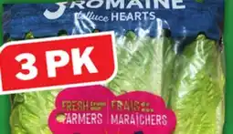 Food Basics ROMAINE HEARTS SWEET CORN offer