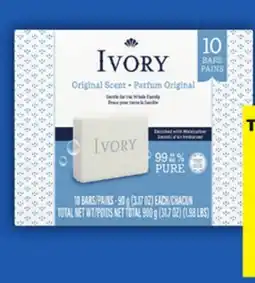 Food Basics IVORY BODY WASH OR BAR SOAP offer