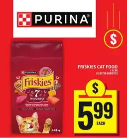 Food Basics FRISKIES CAT FOOD offer