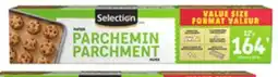 Food Basics SELECTION VALUE SIZE PARCHMENT PAPER offer