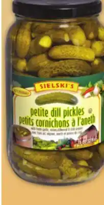 Food Basics GLORIA PICKLES 750 ML, 1 L SIELSKIS GHERKIN OR KÜHNE ONIONS 500 ML, 1 L offer