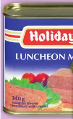Food Basics HEREFORD OR HOLIDAY LUNCHEON MEAT OR MAPLE LEAF FLAKES offer