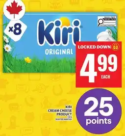 Food Basics KIRI CREAM CHEESE PRODUCT offer