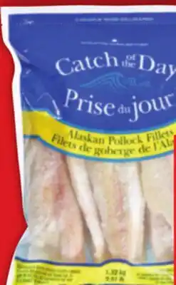 Food Basics HIGH LINER PAN-SEAR OR SIGNATURE CUTS BREADED & BATTERED OR CATCH OF THE DAY FILLETS offer