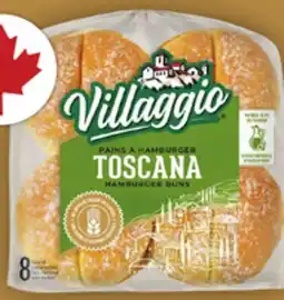 Food Basics VILLAGGIO BREAD TOSCANA 550-675 G BUNS offer