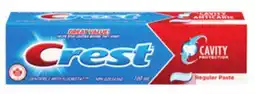 Food Basics CREST TOOTHPASTE OR ORAL-B TOOTHBRUSH offer