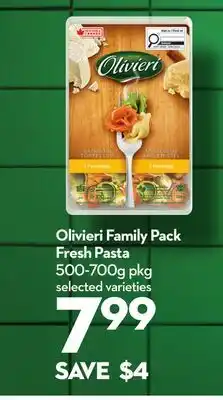 Longo's Olivieri Family Pack Fresh Pasta offer