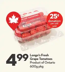 Longo's Longo's Fresh Grape Tomatoes offer